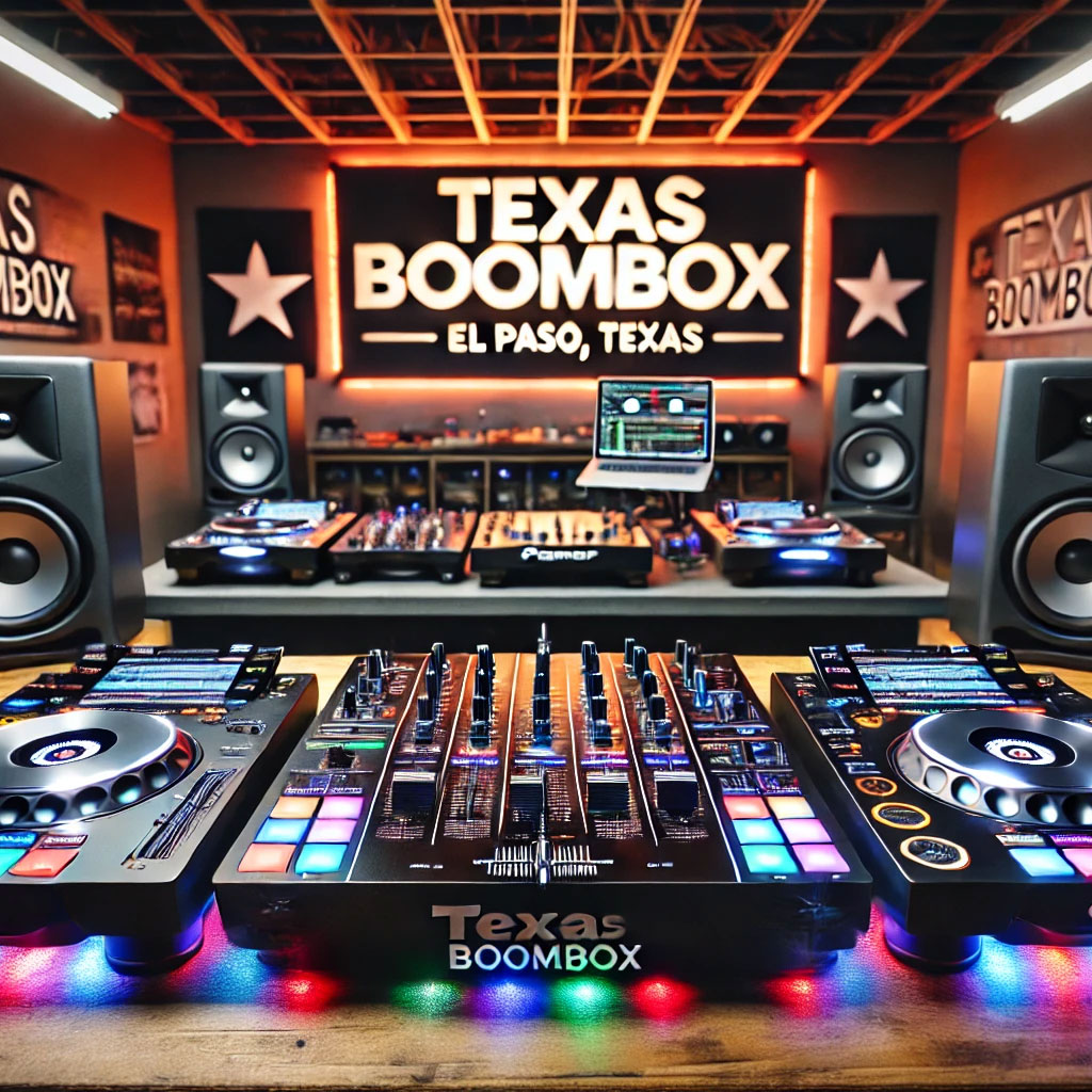 Best DJ Equipment Near me El Paso Texas Boombox