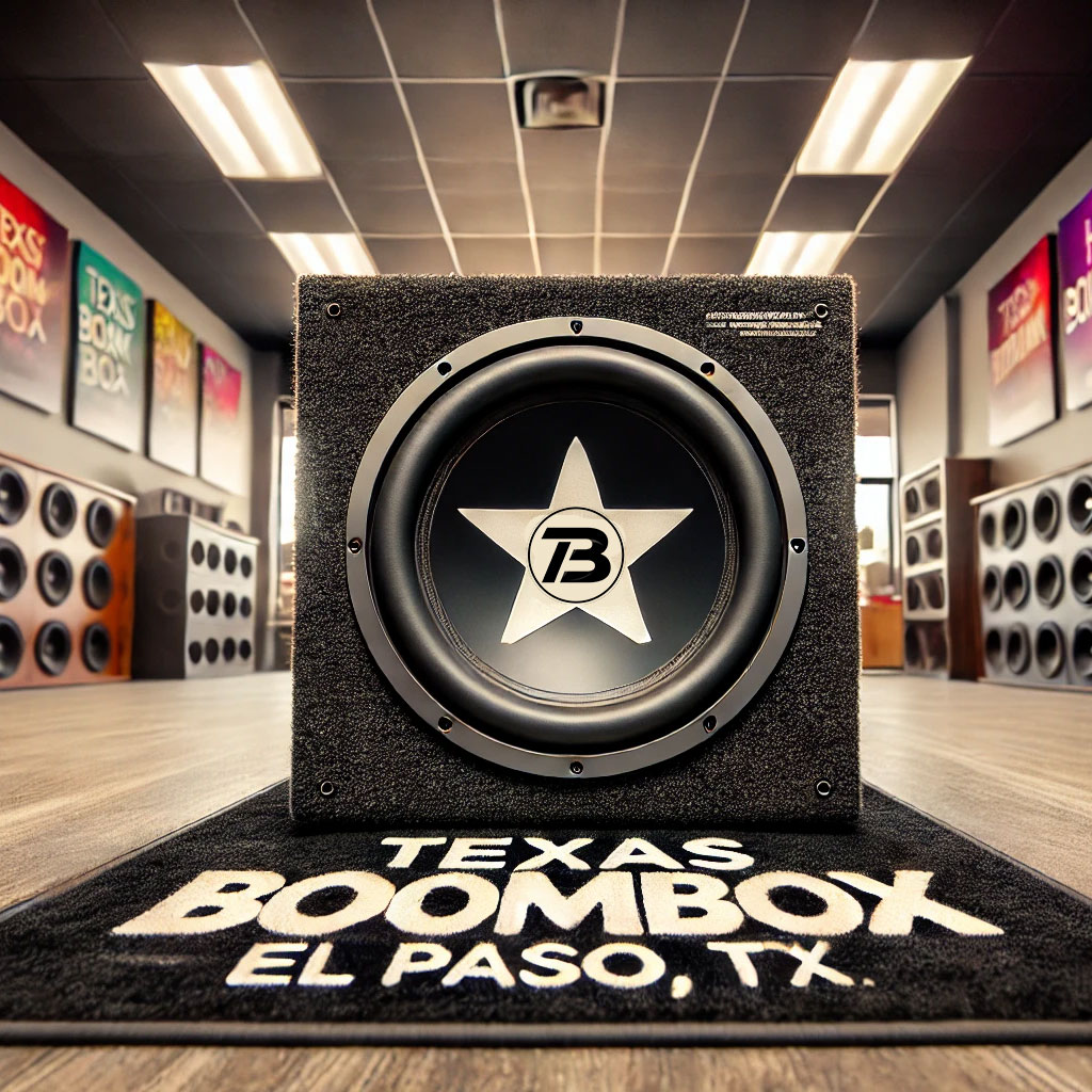 Subwoofer Near me El Paso Texas Boombox