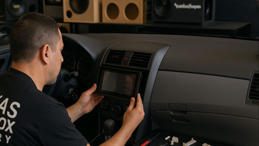 Car Dash Stereo Kit Near Me El Paso Texas Boombox