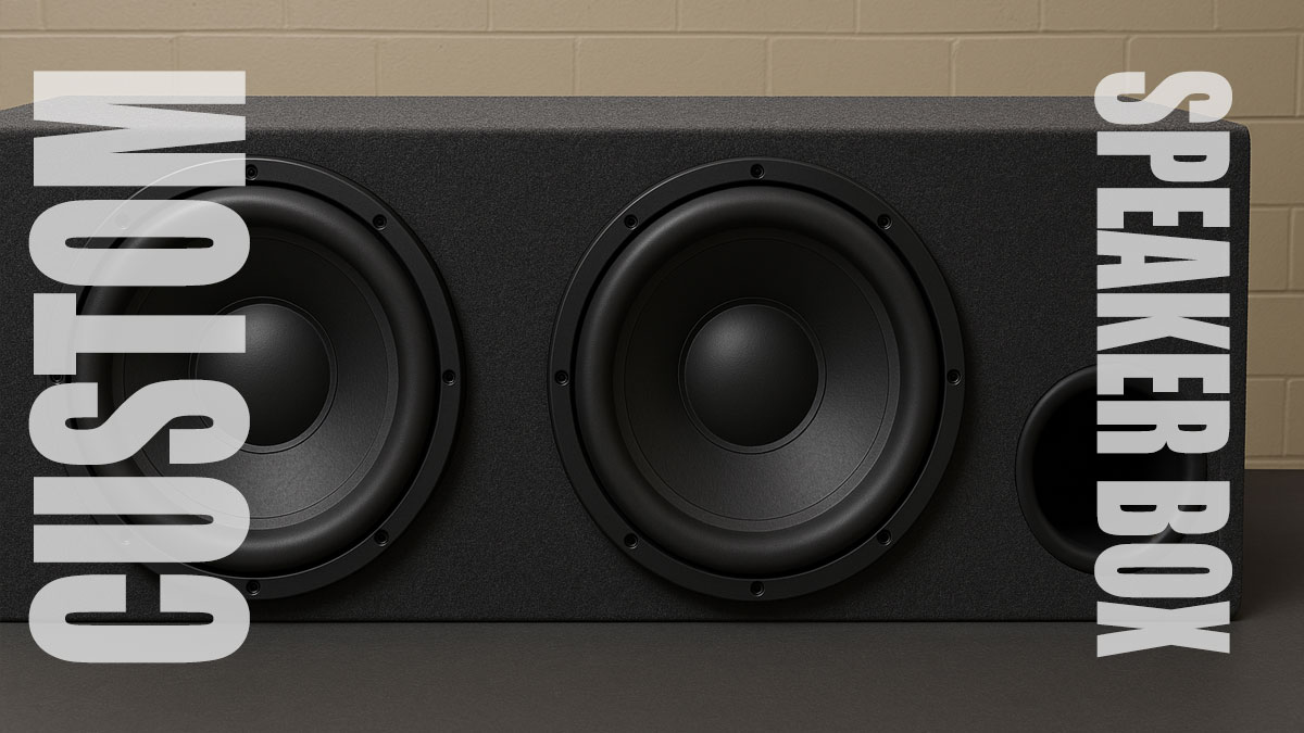 Custom Speaker Box For Truck