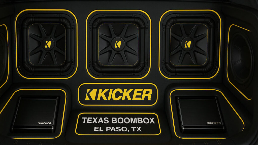Kicker Authorized Dealer Near Me El Paso Texas Boombox