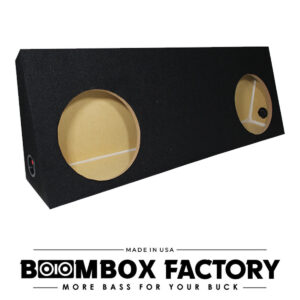 GMCCANYON Dual Sub Shallow GMCCanyon Box Face Up Sealed Enclosure