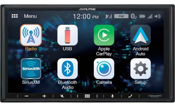 Alpine iLX-W650 Digital Multimedia Receiver – 7" Touchscreen (No Disc Playback)