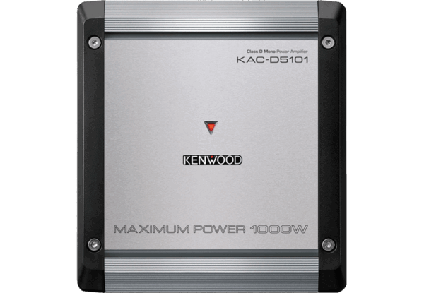 Kenwood KAC-D5101 1000W Max Power 4-Ohms Mono Amp Class D