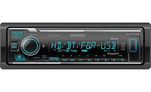 Kenwood Excelon KMM-X705 Digital Media Receiver – High-Resolution Audio, No CD Playback