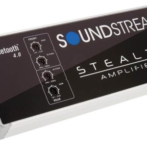 Soundstream ST4.1000DB 4-Channel Marine/Powersports Amplifier w/ Bluetooth® – 90W RMS x 4