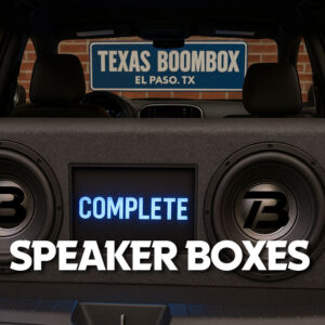 Complete Speaker Boxes