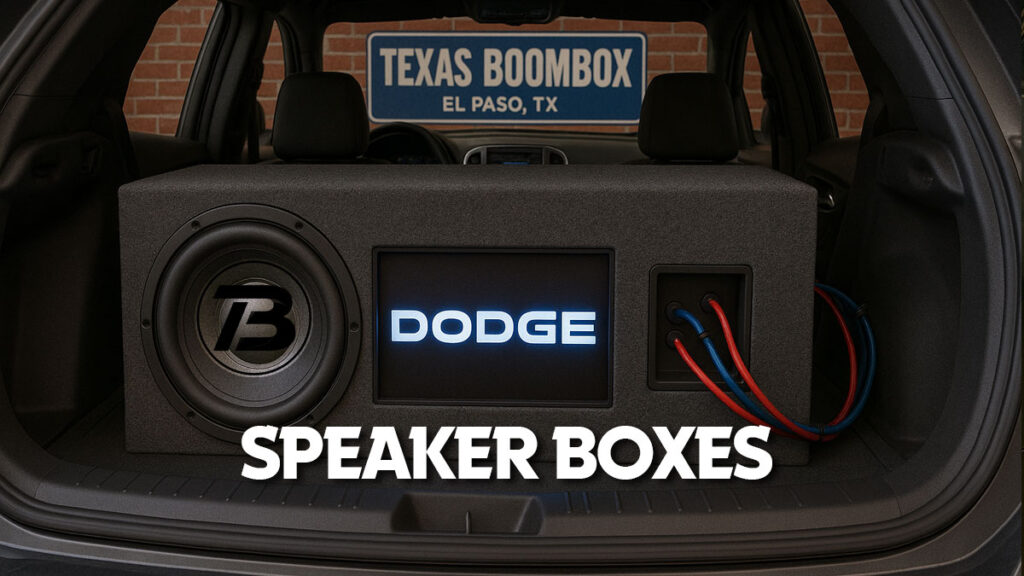 Made in Texas, Built for Dodge: The Speaker Enclosures Worth Every Dollar