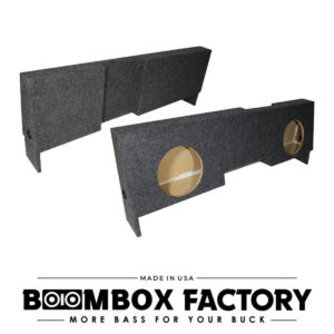 GMC08 Dual Sub GMC Sierra Regular Cab Box (Face Front)