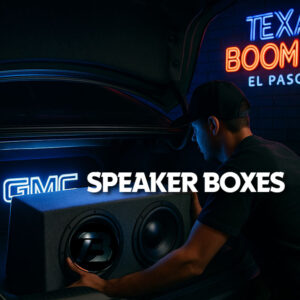 GMC Speaker Boxes