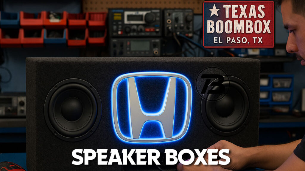 Honda Speaker Boxes Enclosures That Don't Just Fit—They Slam