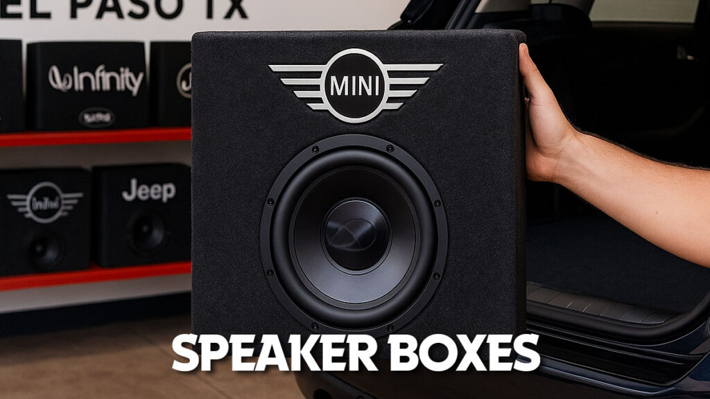 Mini Cooper Speaker Boxes Enclosures That Fit Perfectly and Hit Hard