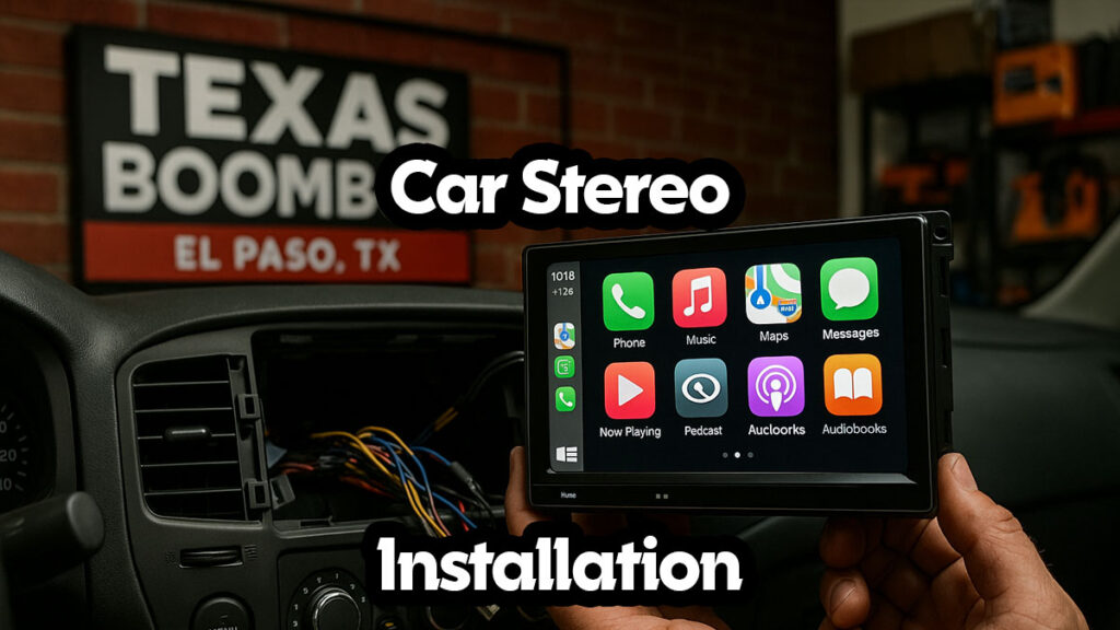 car stereo installation near me El Paso TX — Best Brands, Best Prices, No BS