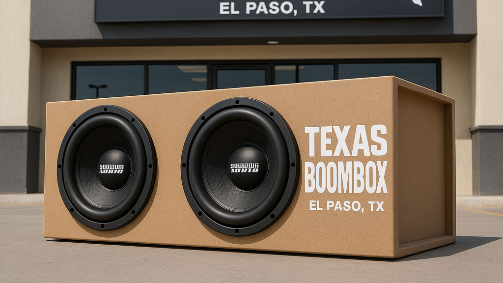 Find Custom Car Stereo Speaker Enclosures Near Me in El Paso