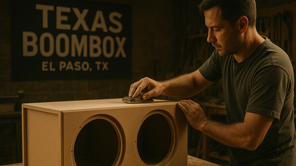 Subwoofer Enclosure Near Me in El Paso TX – Built for Your Car, Your Music, Your Style