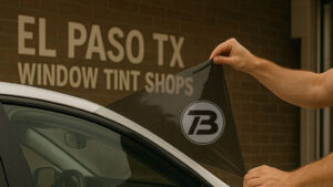 El Paso TX Window Tint Shops Near Me – Affordable, Professional, and Built to Last